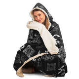 Introvert.Gii Hooded Blanket