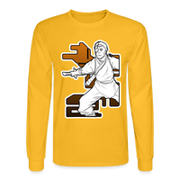 Sketchy Character 01A Long Sleeve T-Shirt - gold